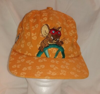 Tom And Jerry Cartoon Network Wacky Racing Adjustable Snapback Hat