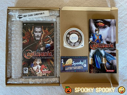 Castlevania The Dracula X Chronicles Sony PSP - UK PAL VGC - Tracked