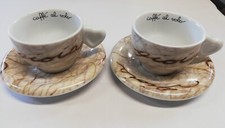 THUN SET 2 TAZZE GRANDI CAPPUCCINO THE SERIE CREME NUOVE CAFFÈ AL VOLO COFFE 🎊