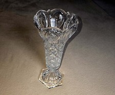 Mittlere Vase Glas Kristall??? Bleikristall??? 25 cm hoch