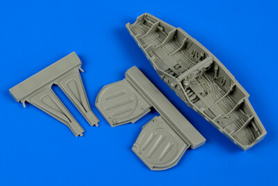 MW22 AIRES 4613 P-51D MUSTANG WHEEL BAYS for HOBBY BOSS 1/48