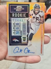 2020 Panini Contenders Optic Ticket Orange /50 Albert Okwuegbunam Rookie Auto RC