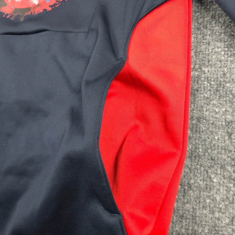 Spyder Hoodie Boys Extra Large 18 Blue Marvel Captain America Super Hero Youth - Image 4 of 4