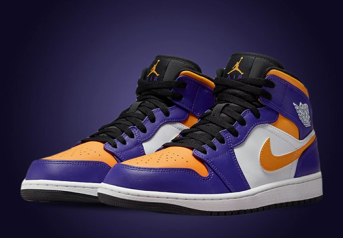 Air Jordan 1 Mid Lakers DQ8426-517