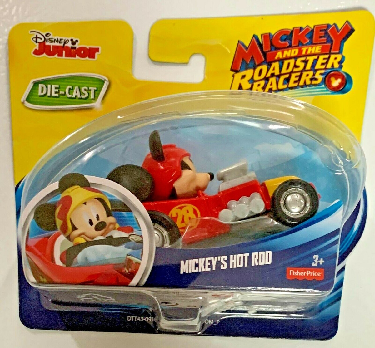 Disney Junior Mickey & the Roadster Racers Mickey #DTT44 1:50