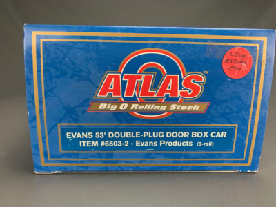 Atlas O 6503-2 Evans 53' Double-Plug Door Boxcar Evans Products 3