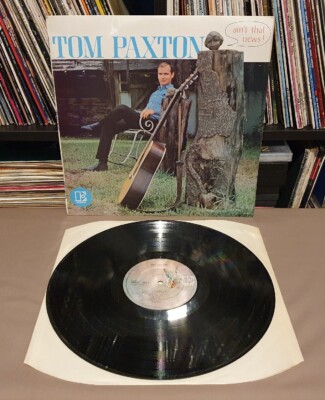 TOM PAXTON Ain't That News Vinyl L.P **1971 UK A1/B1** EKS 7298 - VG/VG