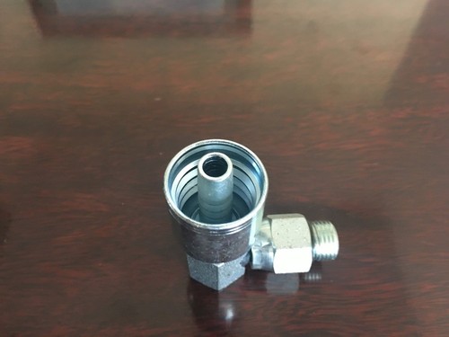 * 10L43-06-06 - After Market Fitting 3/8" Hose X 3/8" 90, Male Swivel Straight - Picture 3 of 3