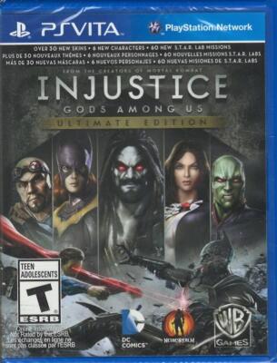 Injustice: Gods Among Us Ultimate Edition PSV (Brand New Factory Sealed US Versi