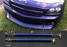 Blue 8"-11" Strut Shock Rod Bar for Mercedes Benz Bumper Lip Diffuser Spoiler