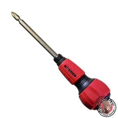 NEW ANEX No. 3775 Screwdriver Replaceable Power Grip with Bit