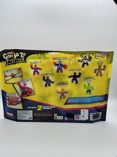 Heroes Of Goo Jit Zu Marvel Mini 8 Pack with 2 Ultra Rare Figures - Picture 2 of 2
