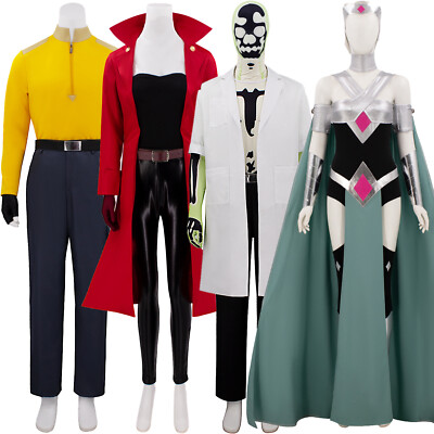 Creature Commandos Cosplay Dr. Phosphorous Circe Frankenstein Rick Costume Cloak