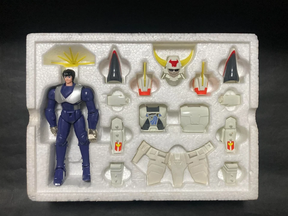 Figura de colección rara Yoroiden Samurai Troopers Rekka no Ryo Kikoutei TAKARA Japón Foto 2 de 4