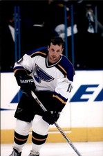 PF37 2001 Original Photo ST LOUIS BLUES NHL ICE HOCKEY LEFT WING DALLAS DRAKE