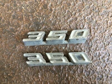 1970 1971 1972 Pontiac Lemans Fender Emblem Nameplate Ornament Insert OE OEM 