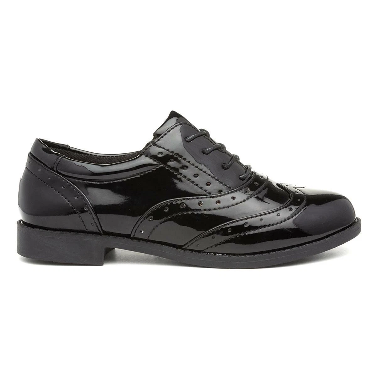 Girls patent brogues sale