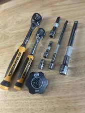 Gearwrench 1/4” & 3/8” 90T Comfort Grip Ratchet Combo W/ Ext