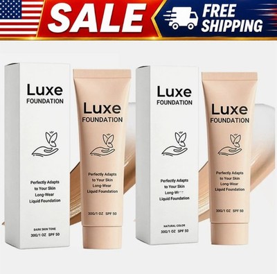 Luxe Color Changing Foundation for Women 30Ml Light to Medium Color Coverage