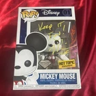 Funko Pop! 01 Mickey Mouse Disney Diamond Hot Topic Exclusive Triple Signed!!!
