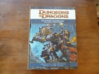 Dungeons & Dragons Player's Handbook: Arcane, Divine,Martial 1st ED,1st Print
