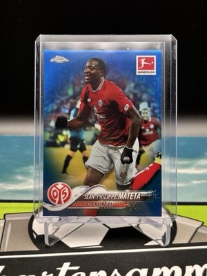 2019 TOPPS Chrome Bundesliga Blue /199 Card Mateta Mainz Palace RC Rookie