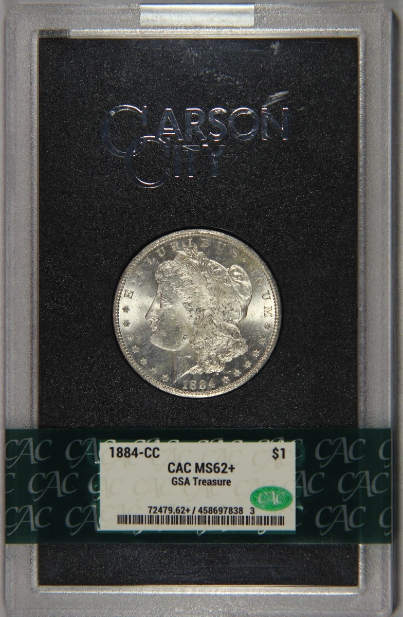 Carson City Grade MS 62 1884 Year Morgan US Dollars (1878-1921