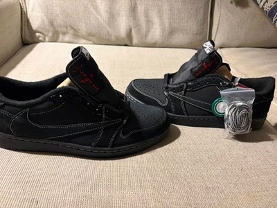 Size 11 - Jordan 1 Retro Low OG SP x Travis Scott Black Phantom