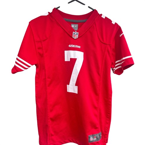 Nike Jersey Kids Medium Red Colin Kaepernick 49ers NFL Football Youth Shirt