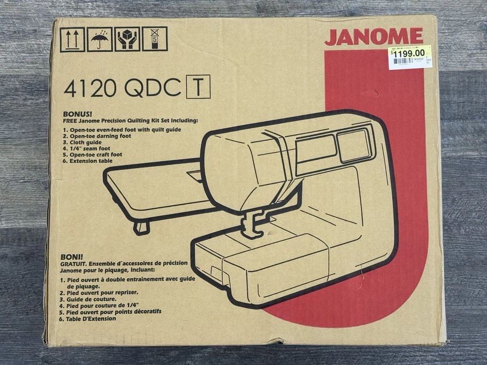 Janome 4120QDC-T Computerized Quilting and Sewing Machine - Image 2 of 4