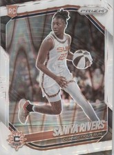 2025 Panini Prizm WNBA Saniya Rivers None; base-set card