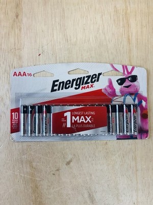 Energizer Max AAA Batteries 16 Count Exp 12/2031
