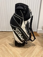 Titleist 14 Way Cart Golf Bag Black And White