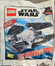 RARE! LEGO Star Wars 912067 TIE Interceptor Limited Edition Foil Pack
