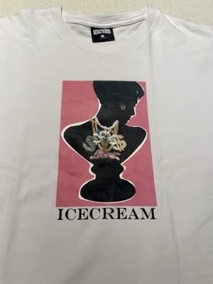BBC Icecream SS Size Large - White