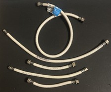 Lot of all 5 3/8 x 1/2 Faucet Connector Braided 36"Different Lengths