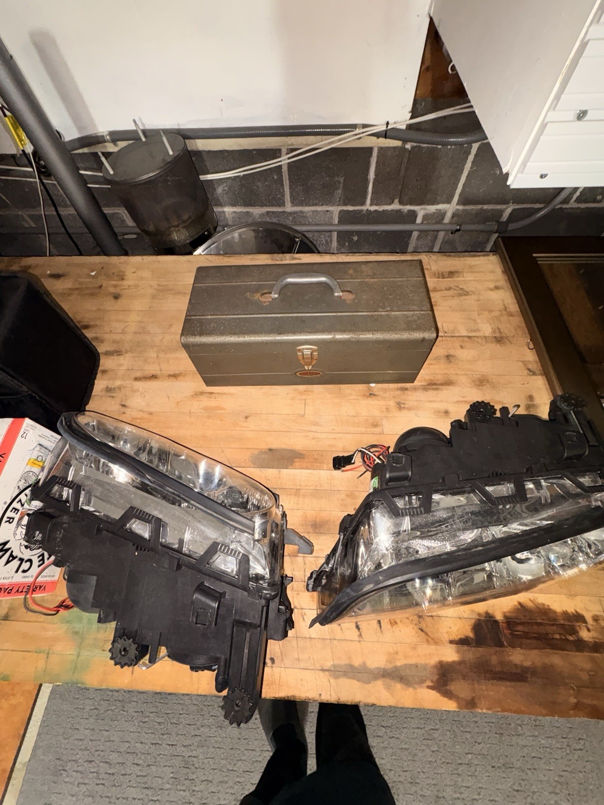 BMW E46 1999-2001 2002 2003 HEADLIGHTS LPBMG5 COUPE CABRIO ANGEL EYES LED