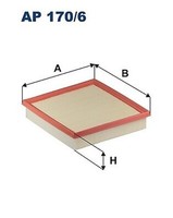 Filtron AP 170/6 Luftfilter FüR Lexus, Toyota