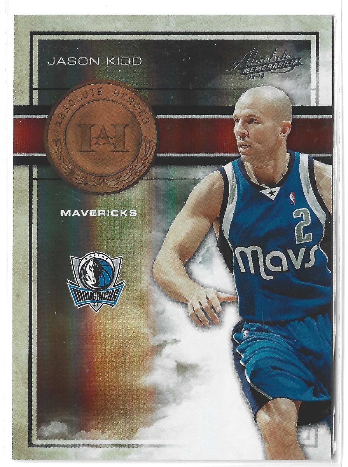 Jason Kidd 2009-10 Absolute Heroes Holo #/100