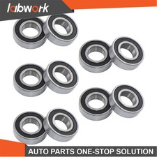 Labwork 10 Pcs 6205-2RS Ball Bearing 25x52x15mm 6205 2RS Rubber Sealed