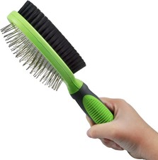 Pet Grooming Double Sided Pin Brush Slicker Brush Comb for Pet Dogs Cats US