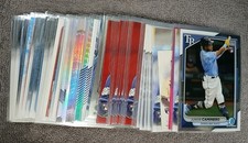 2024 Topps Bowman Chrome Panini Junior Caminero RC lot of 51 Cards w/ Inserts +