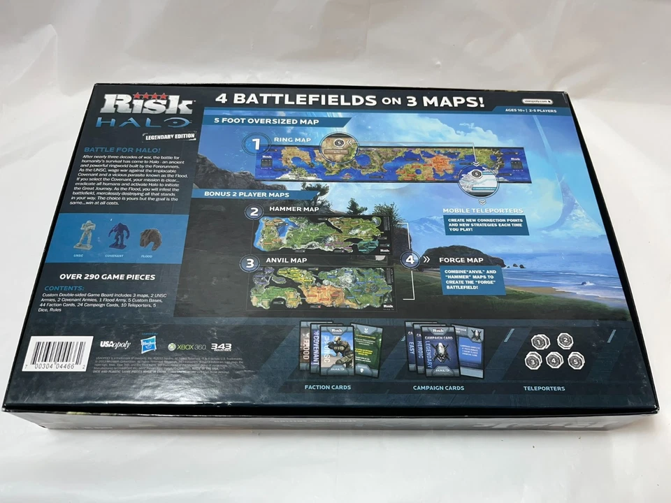 Complete Risk Halo Legendary Edition Board Game Hasbro 2012 - Image 3 of 4