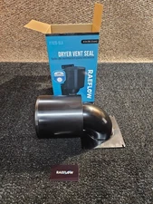 Raeflow P7815-BLK Outdoor Dryer Vent Cover 4 inch Black with Uv Resistant