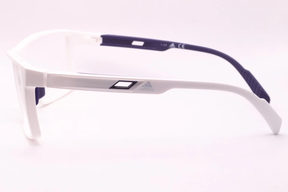 NOVO ÓCULOS ADIDAS SP5007 021 BRANCO MARINHO AUTÊNTICO ARMAÇÃO DESIGNER 60-13 - Imagem 3 de 4