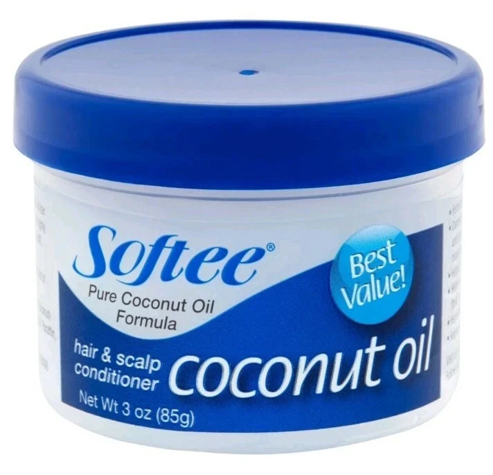 Nuevo paquete de 2 acondicionadores diarios para cabello y cuero cabelludo de aceite de coco suave de 3 oz Foto 3 de 4