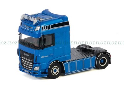for DAF XF SUPER SPACE CAB MY2017 4X2 solo tractor  for RSJ 1/50 DIECAST MODEL