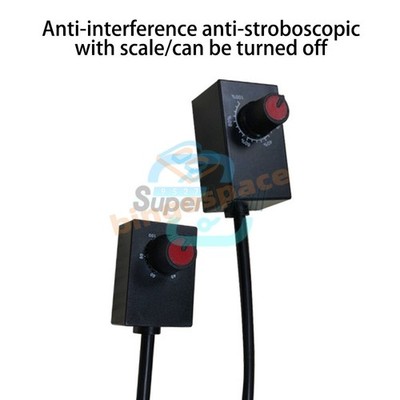 DC0-10V 1-10V Knob Dimmer 0-100% Scale Electronic Potentiometer for Dimmable LED