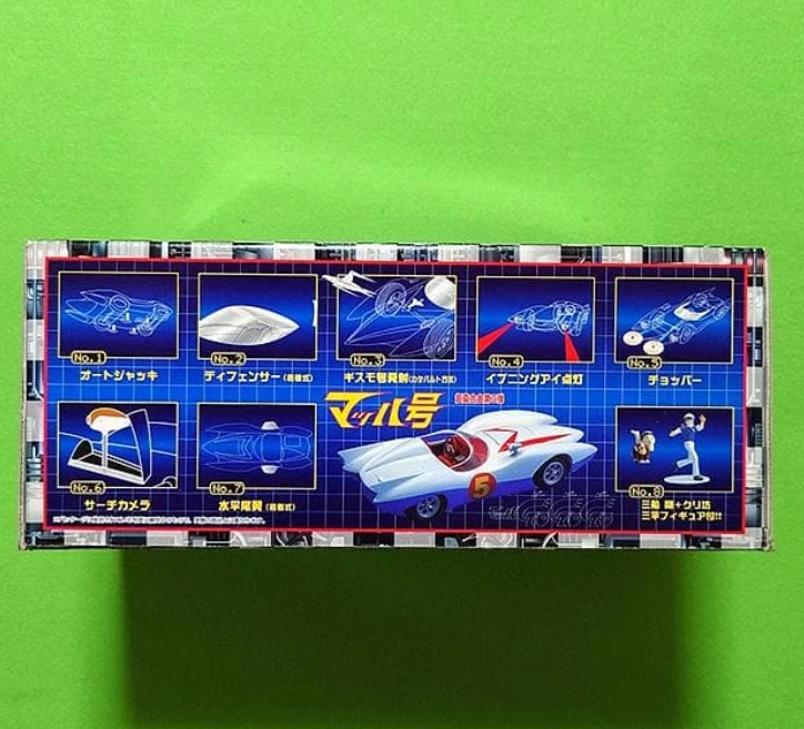 Figura Coleccionable Mach GoGo Speed Racer Mach 5 Chogokin Bandai Envío Gratis JAPÓN Foto 4 de 4