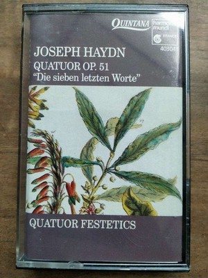Joseph Haydn Quartett Op 51 - Quatuor Festetics / Audio Cassette - K7